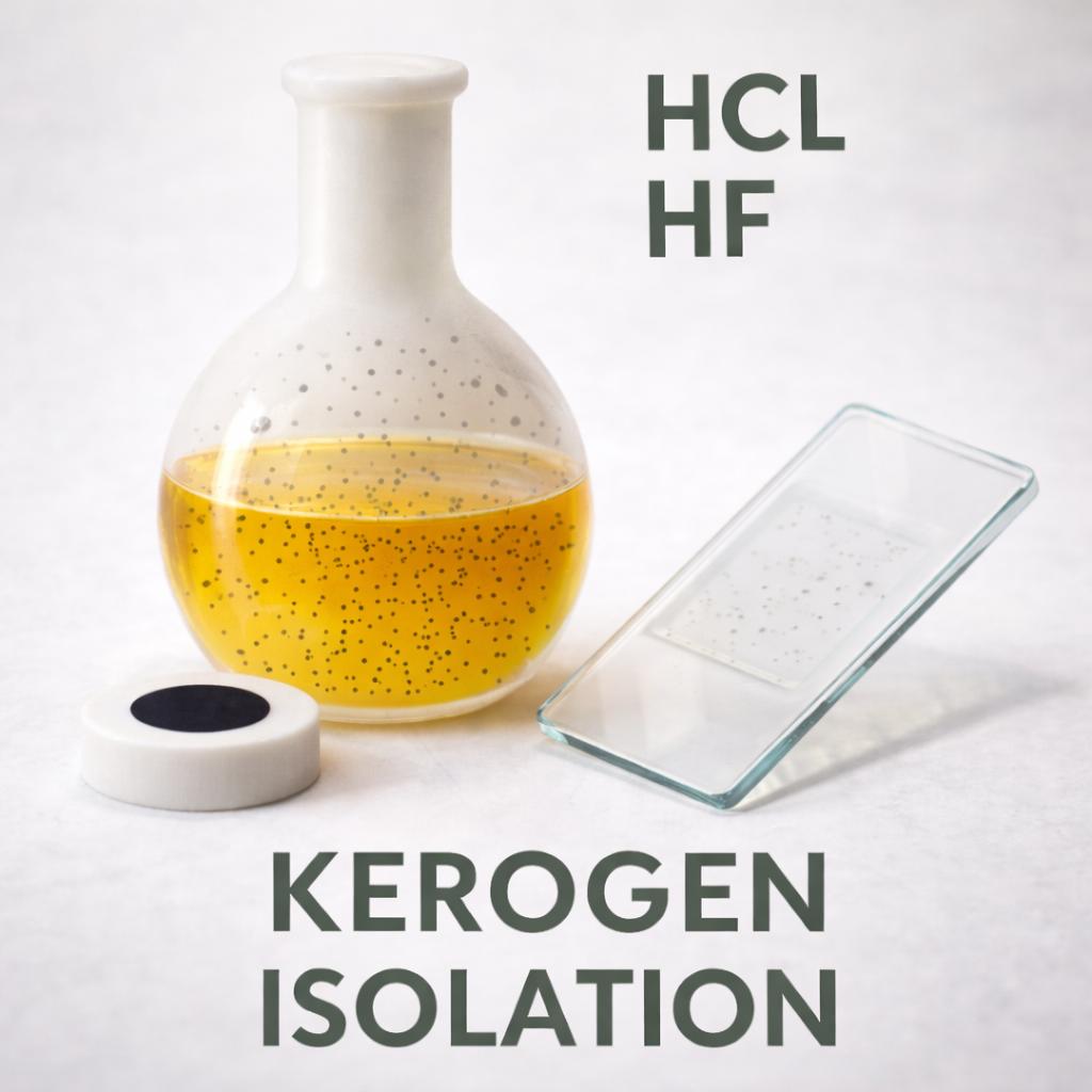 Kerogen isolation